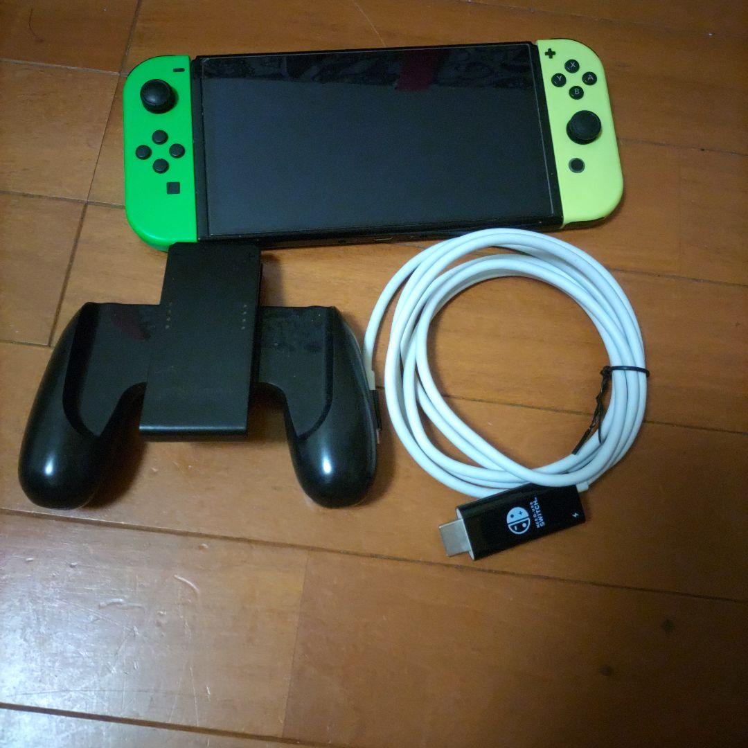 d*2様 Nintendo Switch グリーン/イエロー 本体