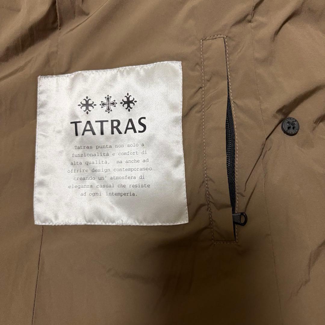 【美品 L】TATRAS タトラス 最高級　ダウンジャケット コート