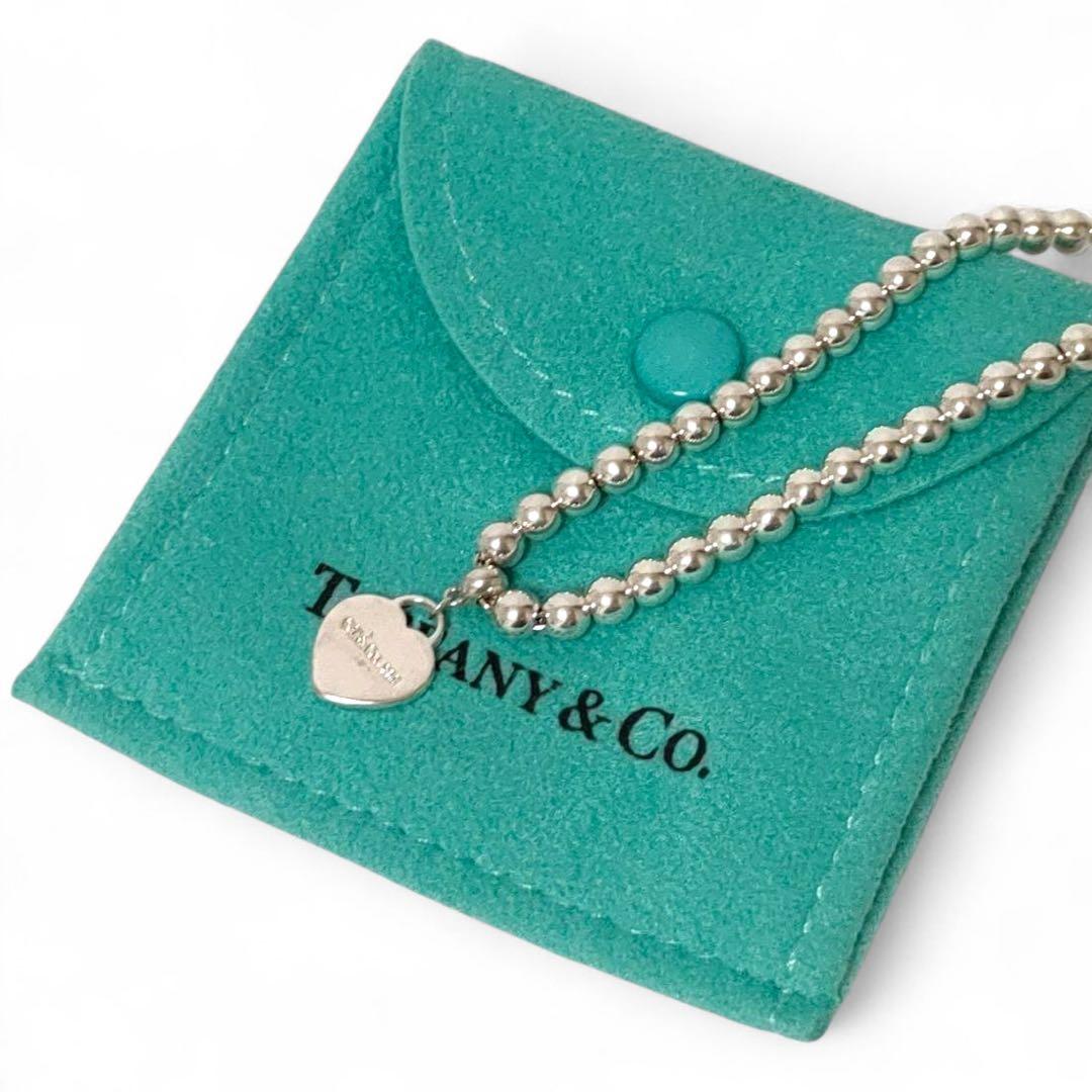 新品同様✨Tiffany リターントゥ ハート ブレスレット SV925 ビーズ