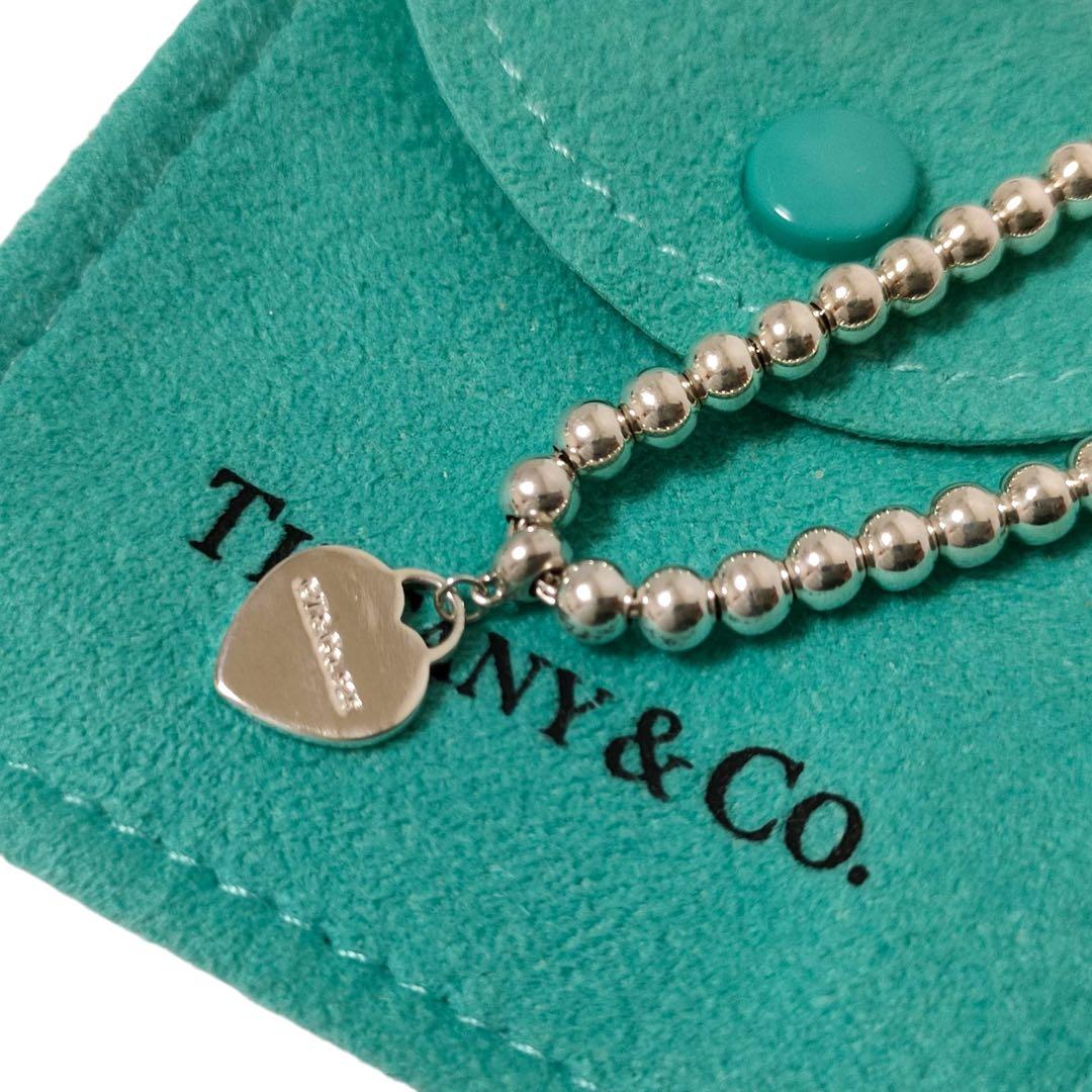 新品同様✨Tiffany リターントゥ ハート ブレスレット SV925 ビーズ