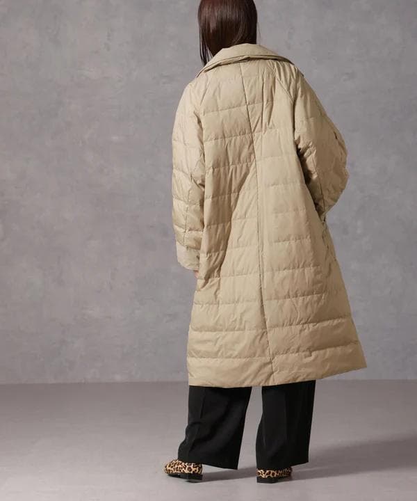 【新品】NANO UNIVERSE 西川ダウン/リバーシブルライトコート/M