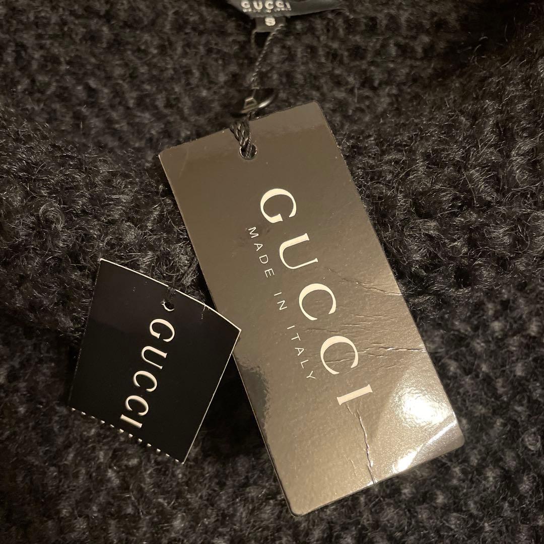 GUCCI ローゲージニット モヘア ブラック S