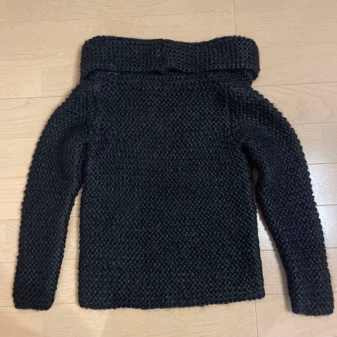 GUCCI ローゲージニット モヘア ブラック S