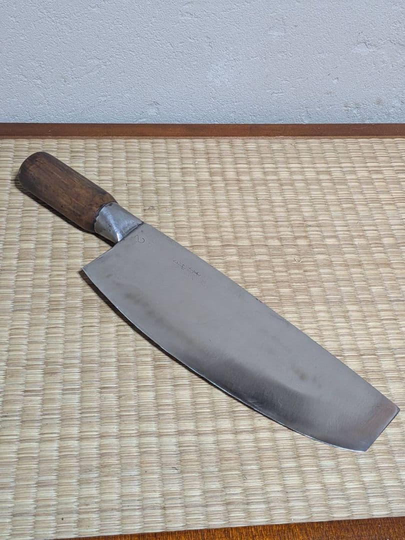 東京 杉本 中華包丁 刃渡り19.5cm 実用品