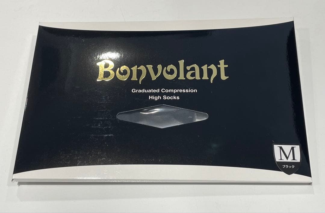 サミット　ボンボラン　ハイソックス　黒2足組　M 新品　未使用　未開封