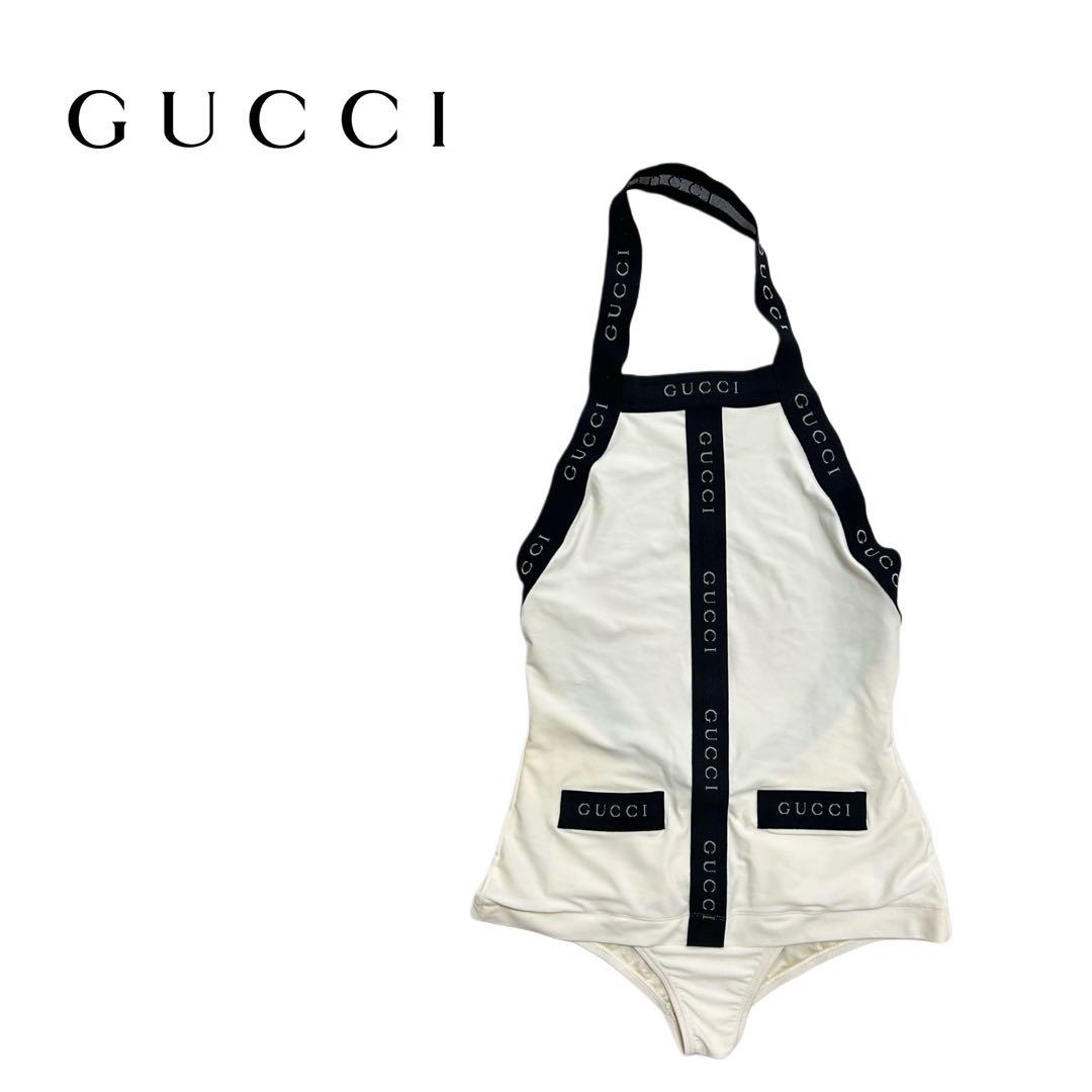 【激レア】GUCCI グッチ スイムウェア 水着　Y2K