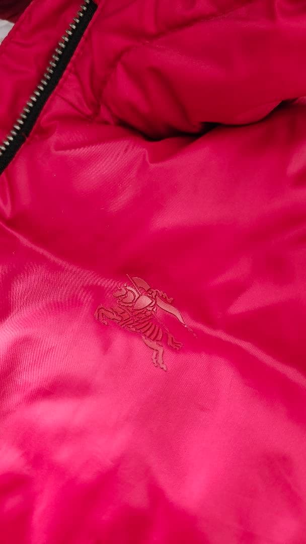 BURBERRY ダウン baby 2Y 92cm 赤