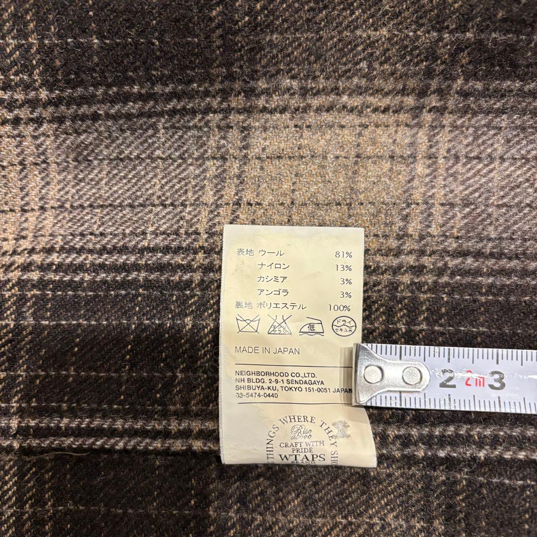 WTAPS ウールシャツ 短丈