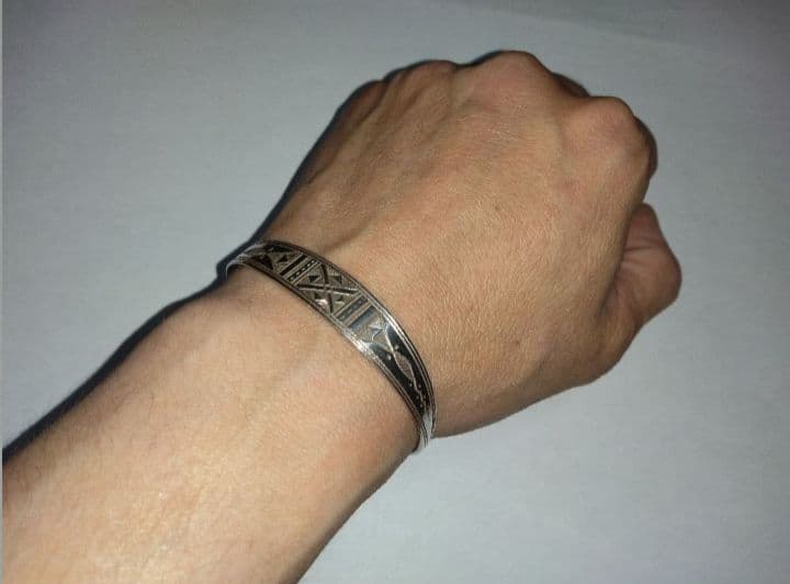 トゥアレグ シルバー ブレスレット バングルトTuareg