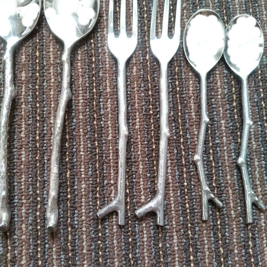Michael Aram　マイケルアラ厶　Twig　カトラリーセット　全14本