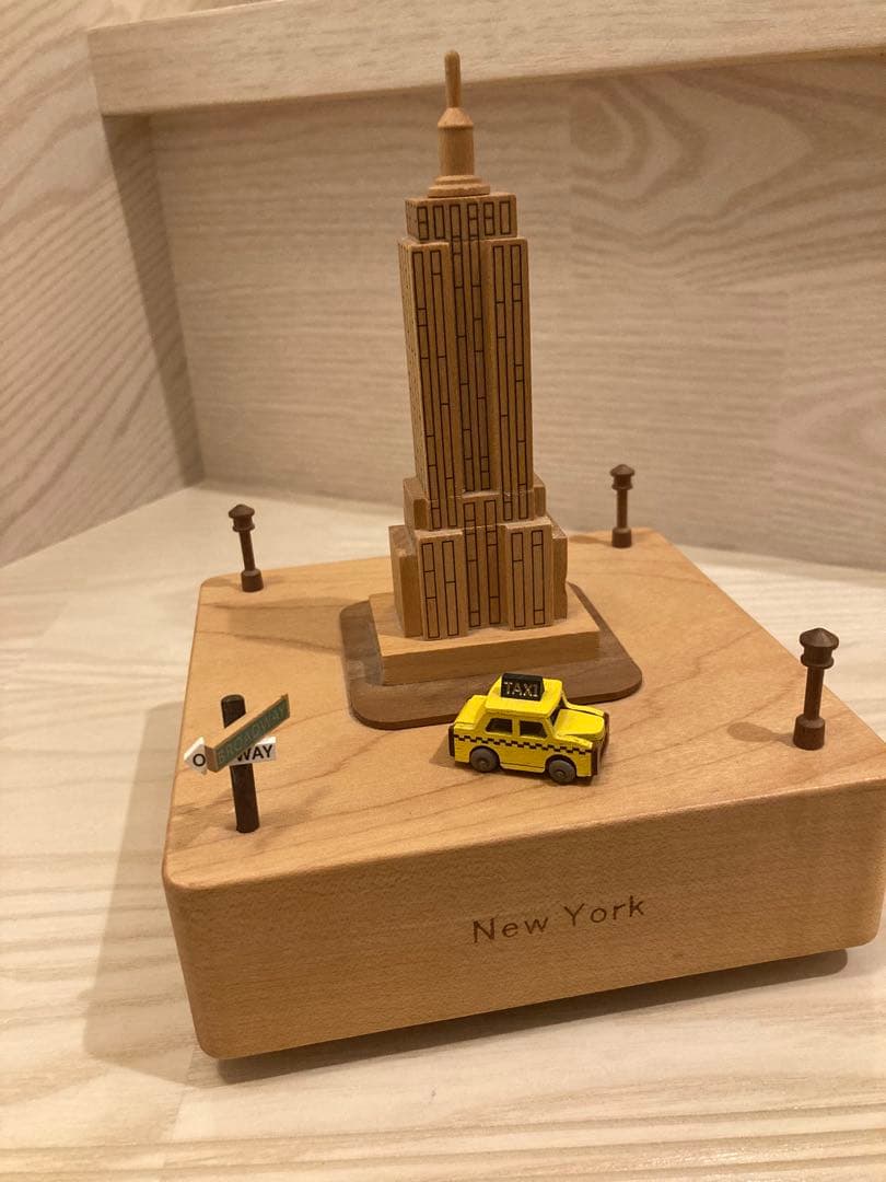 希少　エンパイアステートビル ニューヨーク　オルゴール