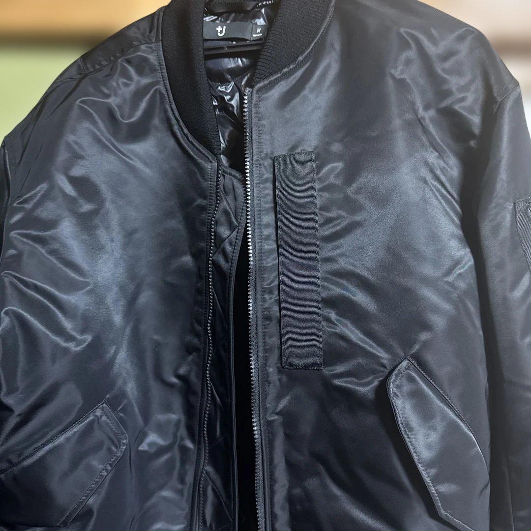 ブラック MA-1 フライトジャケット　M