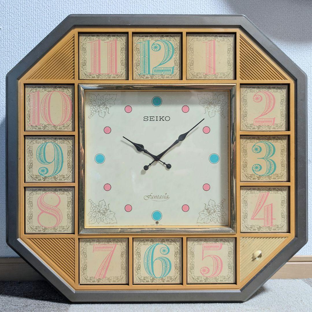 【訳あり】SEIKO FANTASIA からくり時計 RE501B ファンタジア