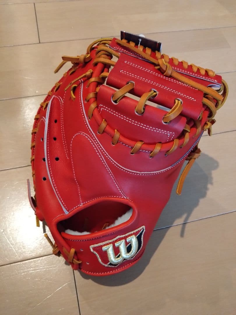 ☆Wilson ウィルソン WBW101111 硬式捕手右投用 Eオレンジ
