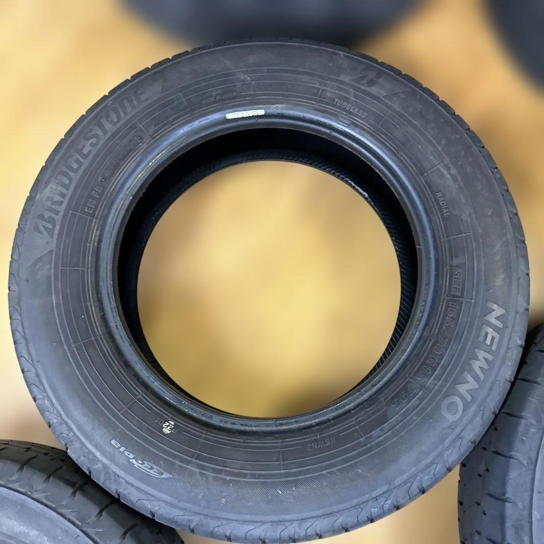 ブリヂストン 165/70R13 夏用タイヤ　2023年　4本(38)