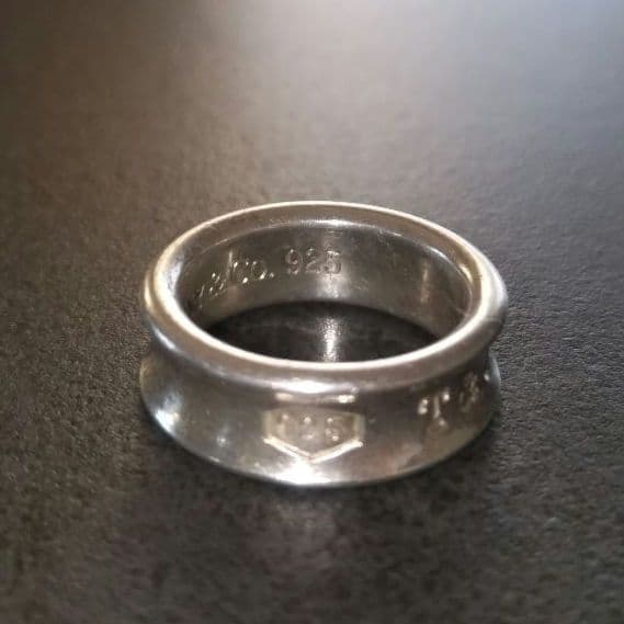 Tiffany&Co TIFFANY ティファニー ナローリング 指輪 925