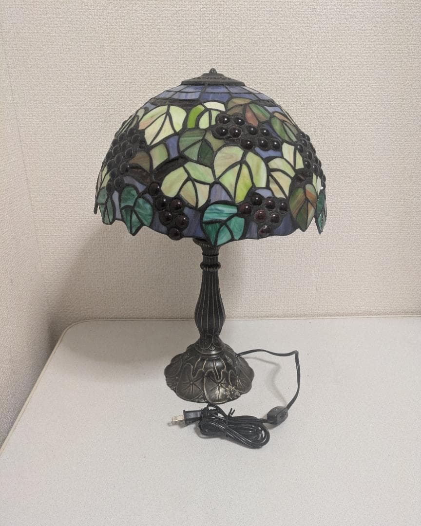 【新品】ステンドグラス スタンドライト テーブルライト アンティーク調 No.1