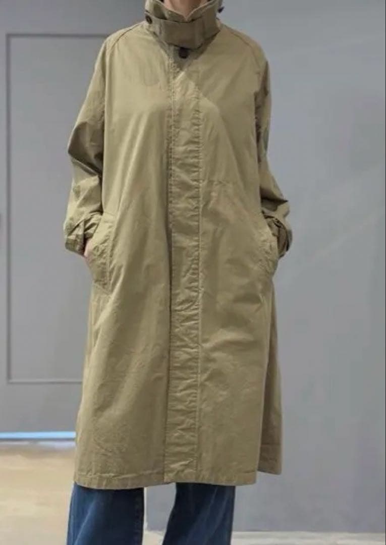 HTS コットンバルマカンコート 42サイズ