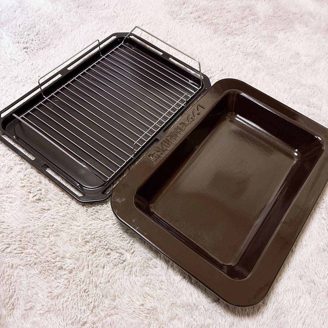 TOSHIBA 石窯ドーム オーブン　天板&焼網&深皿