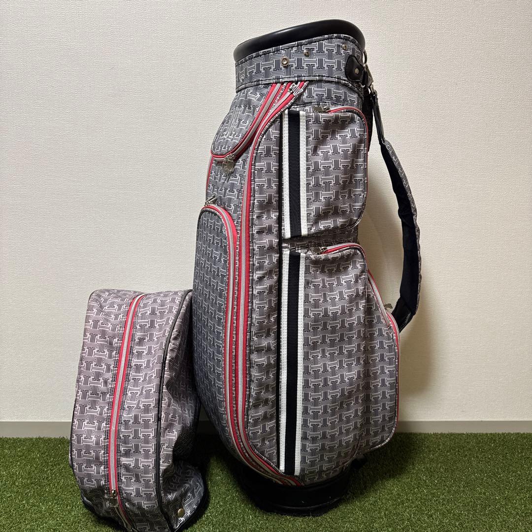 LANVIN SPORT ランバンスボール JLモノグラムキャディバッグ46in