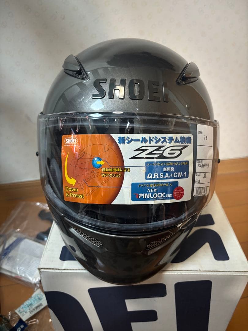 k*i様 新古品SHOEI Z-6 フルフェイスヘルメット XL 限定カラー