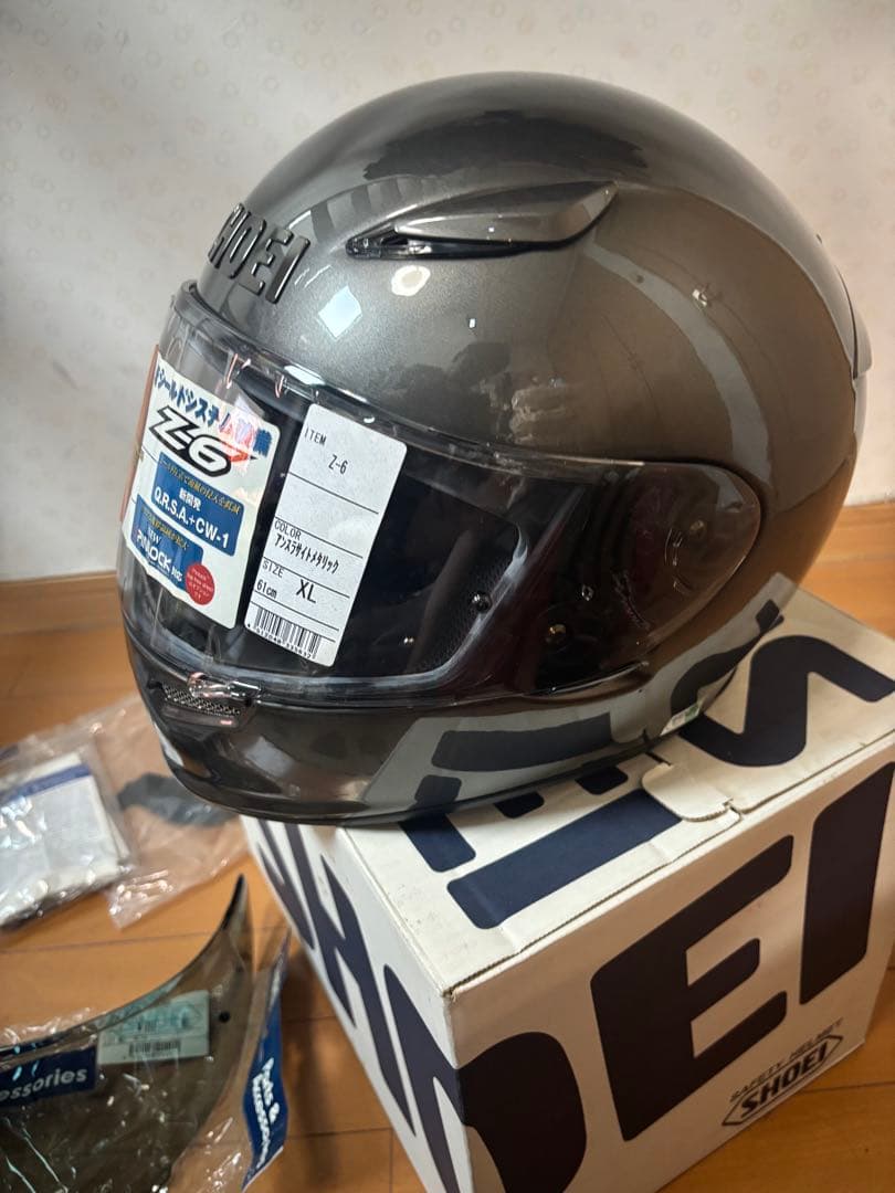 k*i様 新古品SHOEI Z-6 フルフェイスヘルメット XL 限定カラー