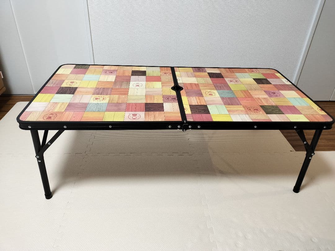 Coleman コールマン フォールディングテーブル 120 モザイク ブラック