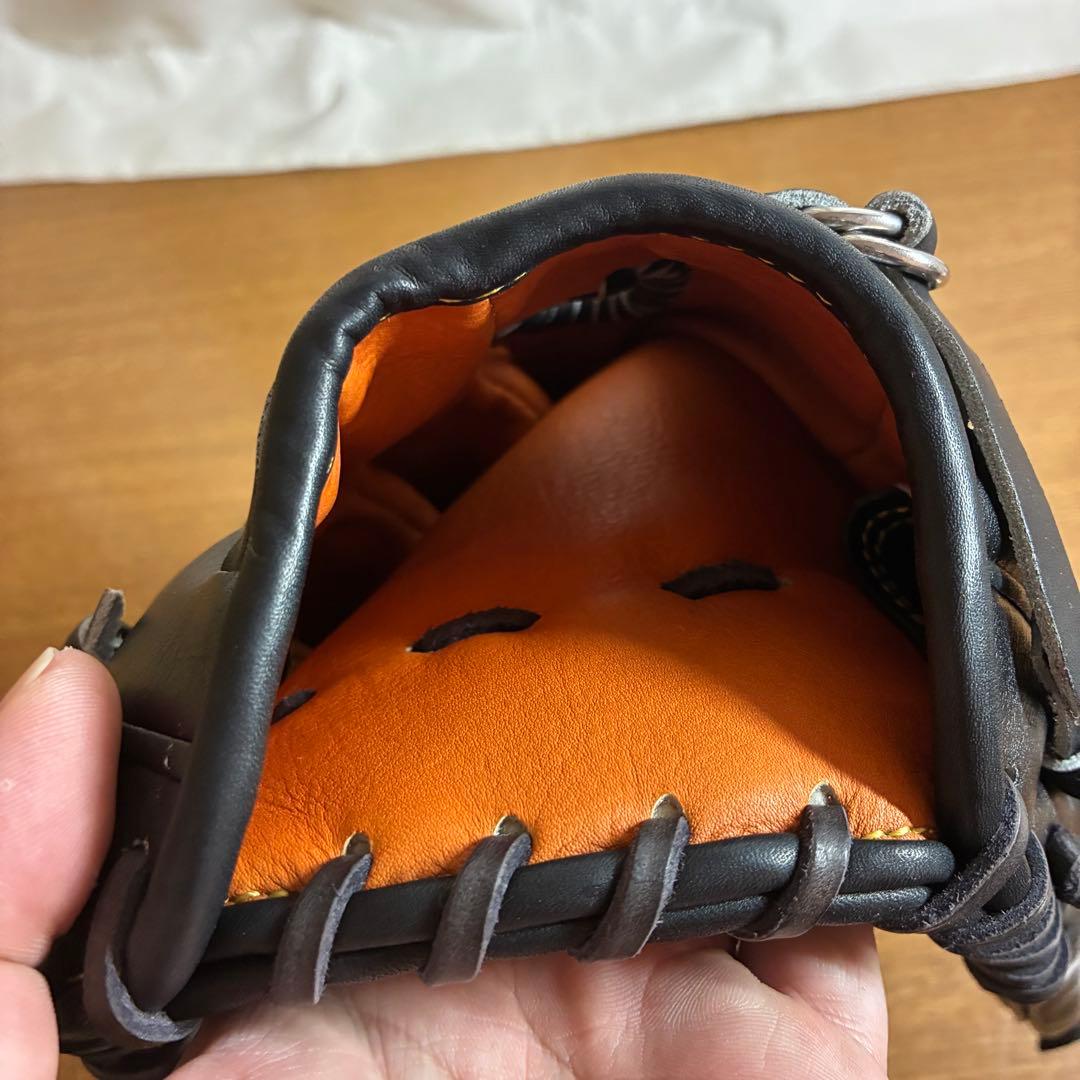 ZETT 一般硬式 グローブ グラブ 内野用 極美品 ラベル無し