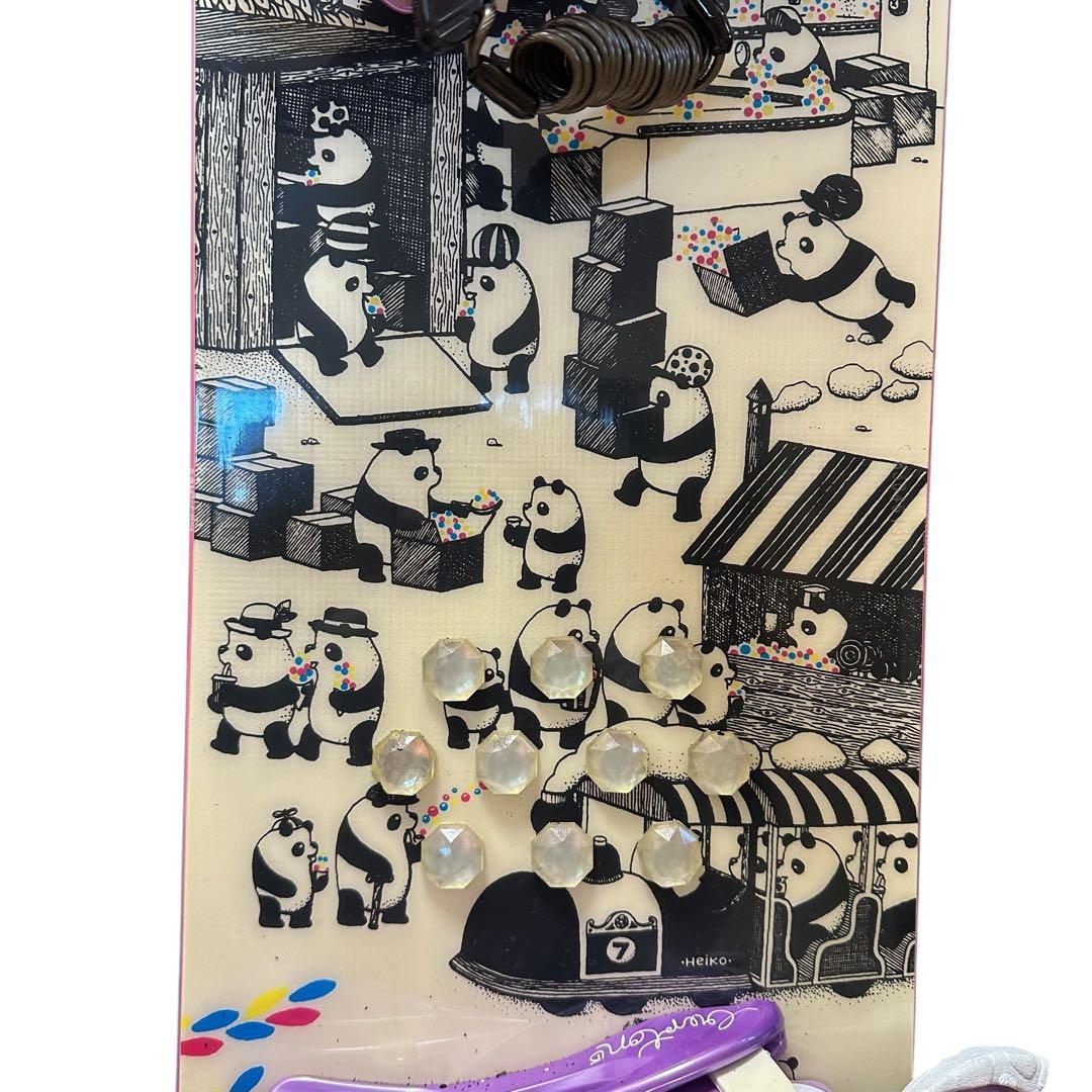 スノーボード5点セット　バートン　パンダ