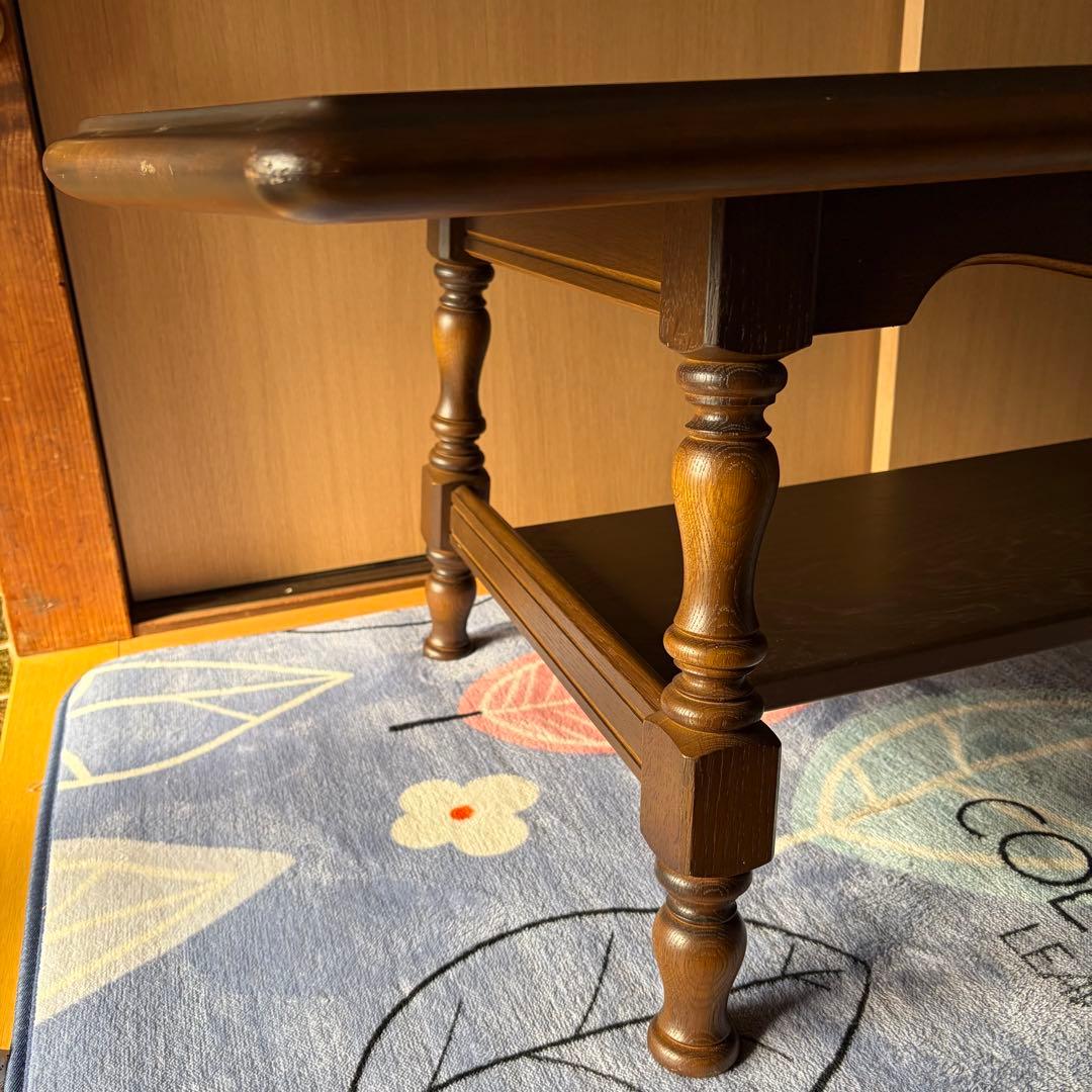 【飛騨産業】キツツキ　穂高　センターテーブル　リビングテーブル