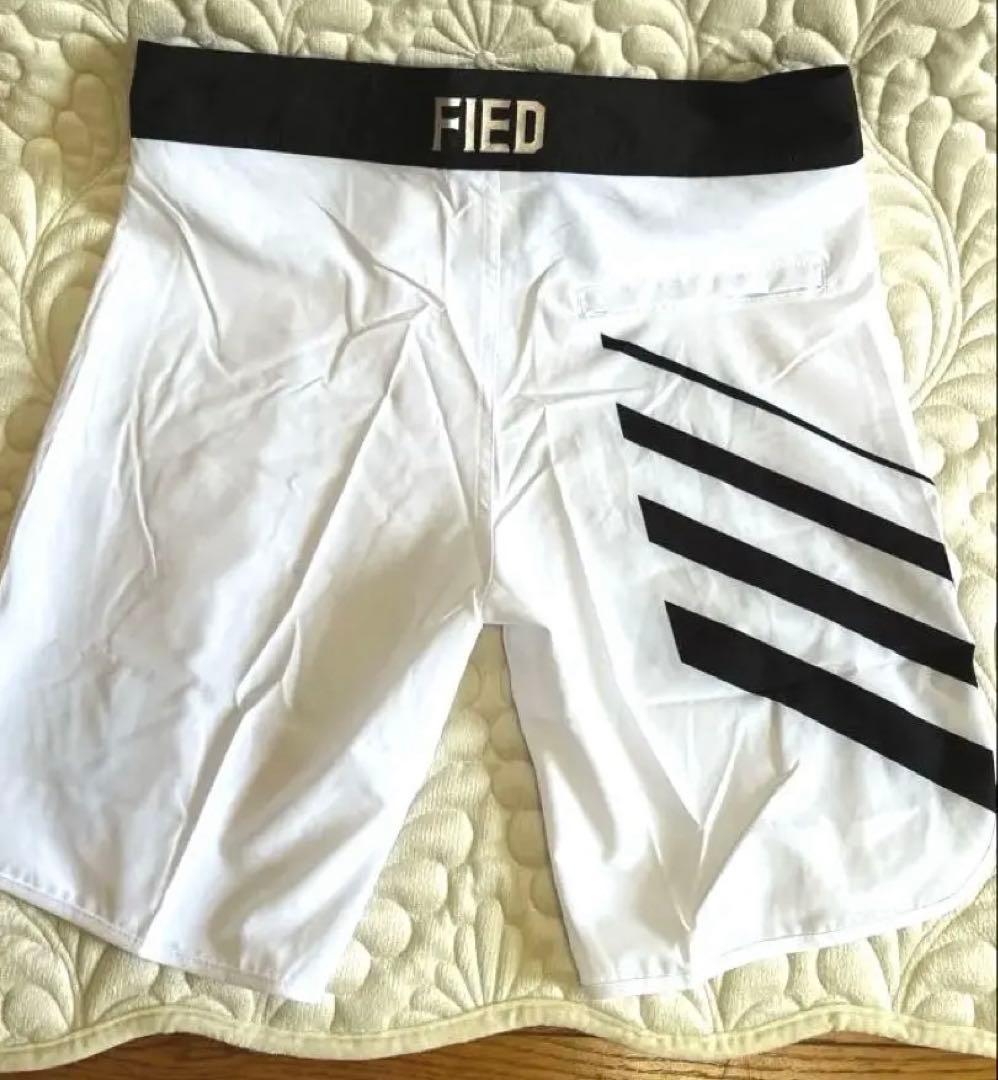 FIED ファイド サーフパンツ 30 水着　ホワイトストライプ　フィジーク