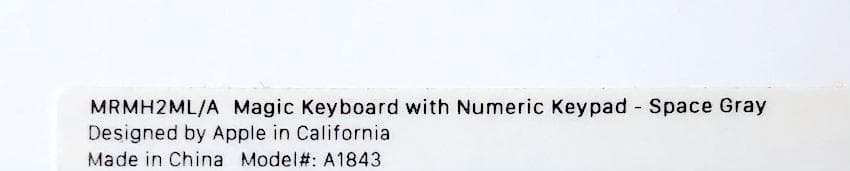 スペースグレイ｜APPLE｜MAGIC KEYBOARD｜US配列｜アップル純正