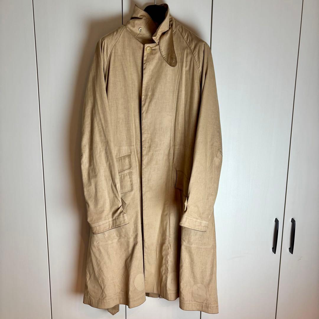 ラルフローレン　パープルレーベル　超高級　70万円　トレンチ　ステンカラー