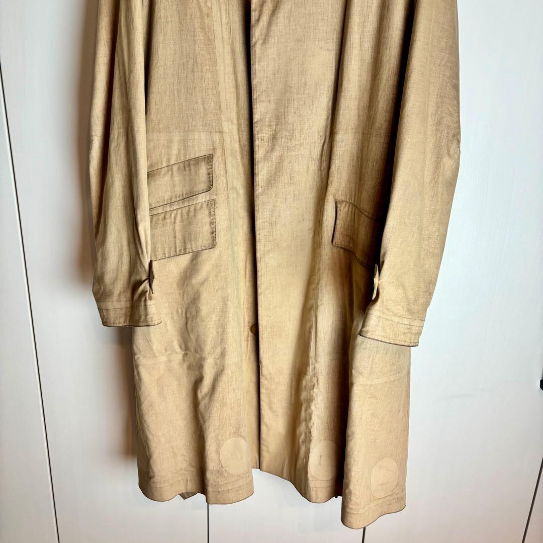 ラルフローレン　パープルレーベル　超高級　70万円　トレンチ　ステンカラー