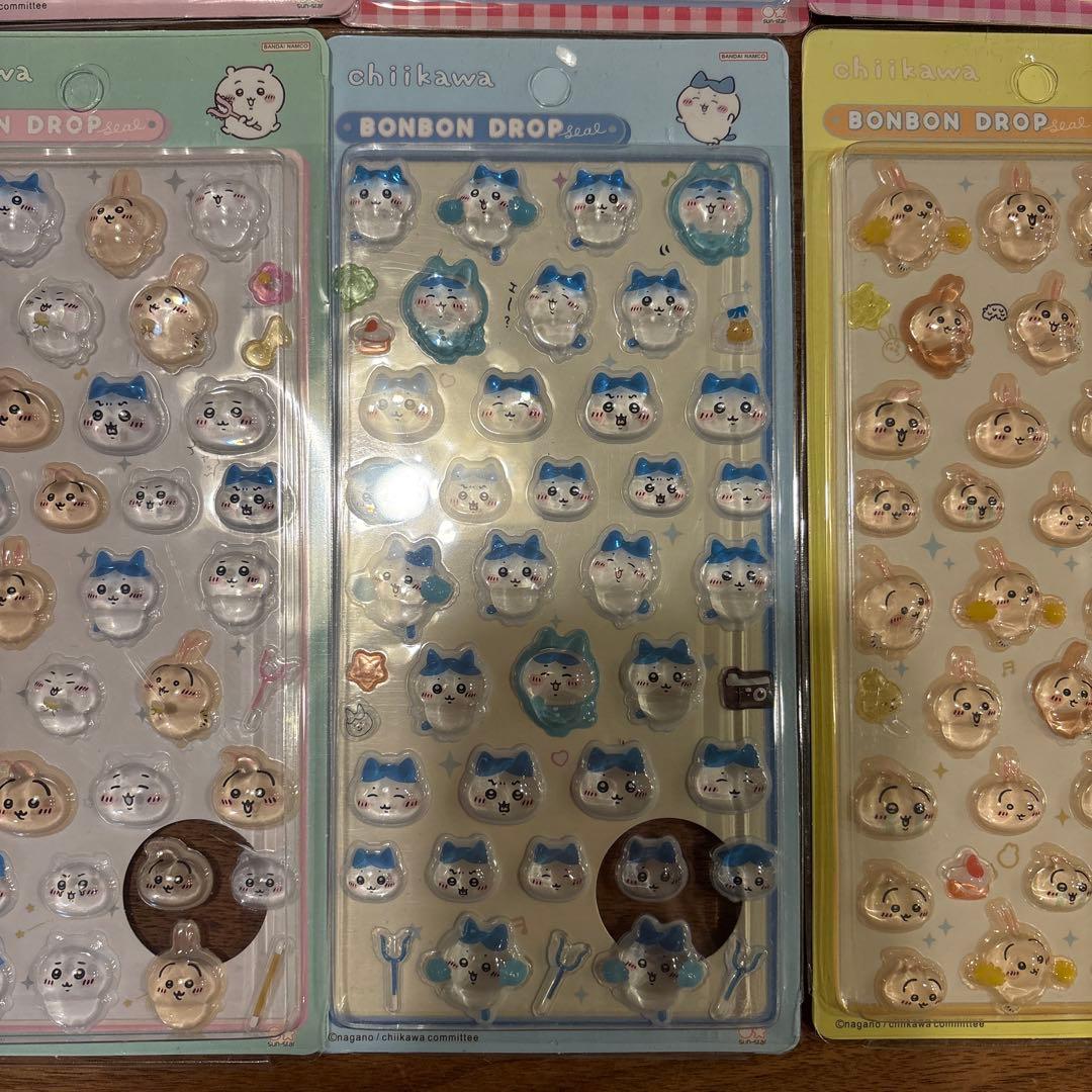 【11枚セット！】ボンボンドロップシール＋もっと！ふにふにシール　まとめ売り