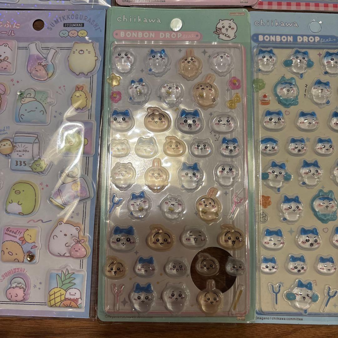 【11枚セット！】ボンボンドロップシール＋もっと！ふにふにシール　まとめ売り