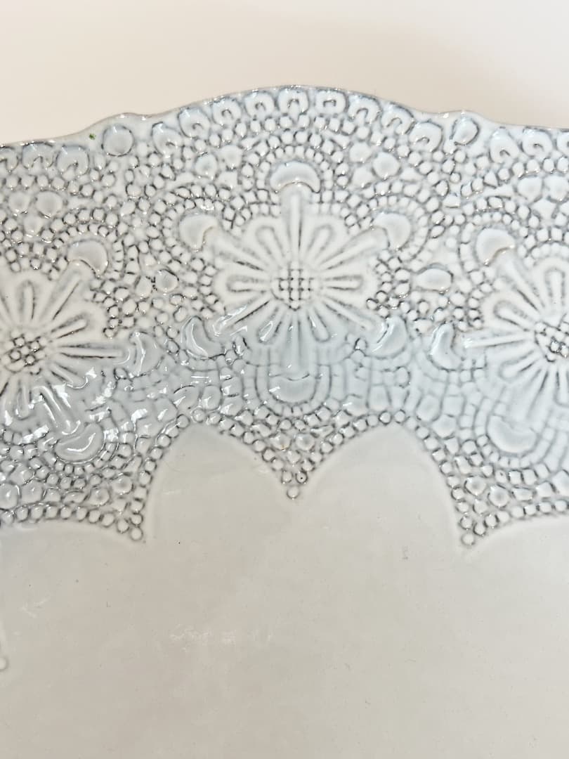 BLANC D'IVOIRE　スーププレート24cm　３枚　ホワイト