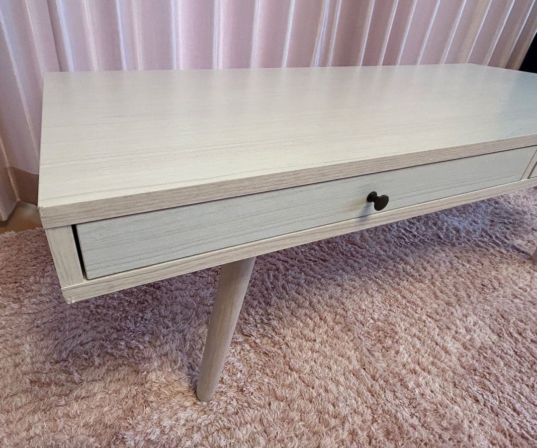 ローテーブル　引き出しあり