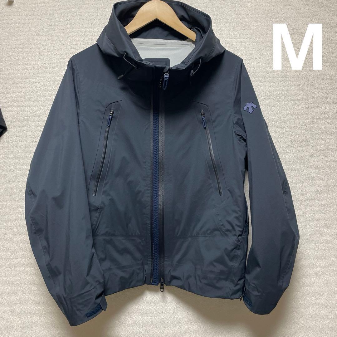 デサント×エディフィス　オルテライン　クレアス　マウンテンパーカー　ネイビーM