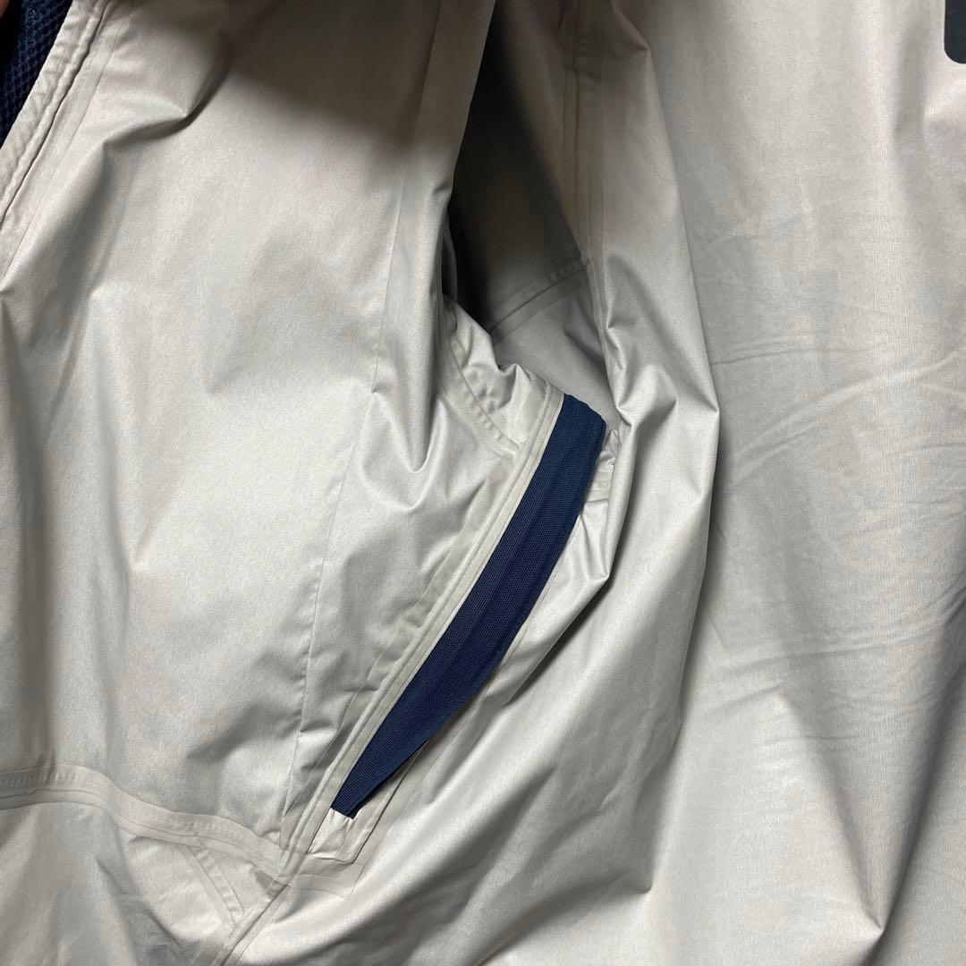 デサント×エディフィス　オルテライン　クレアス　マウンテンパーカー　ネイビーM