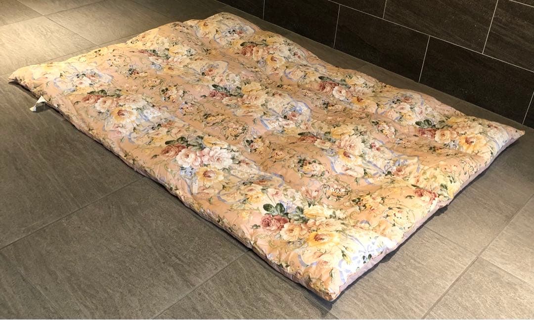 羽毛合い掛けふとん　日本製　綿100% フランス産ピレネーダウン　1.0 kg