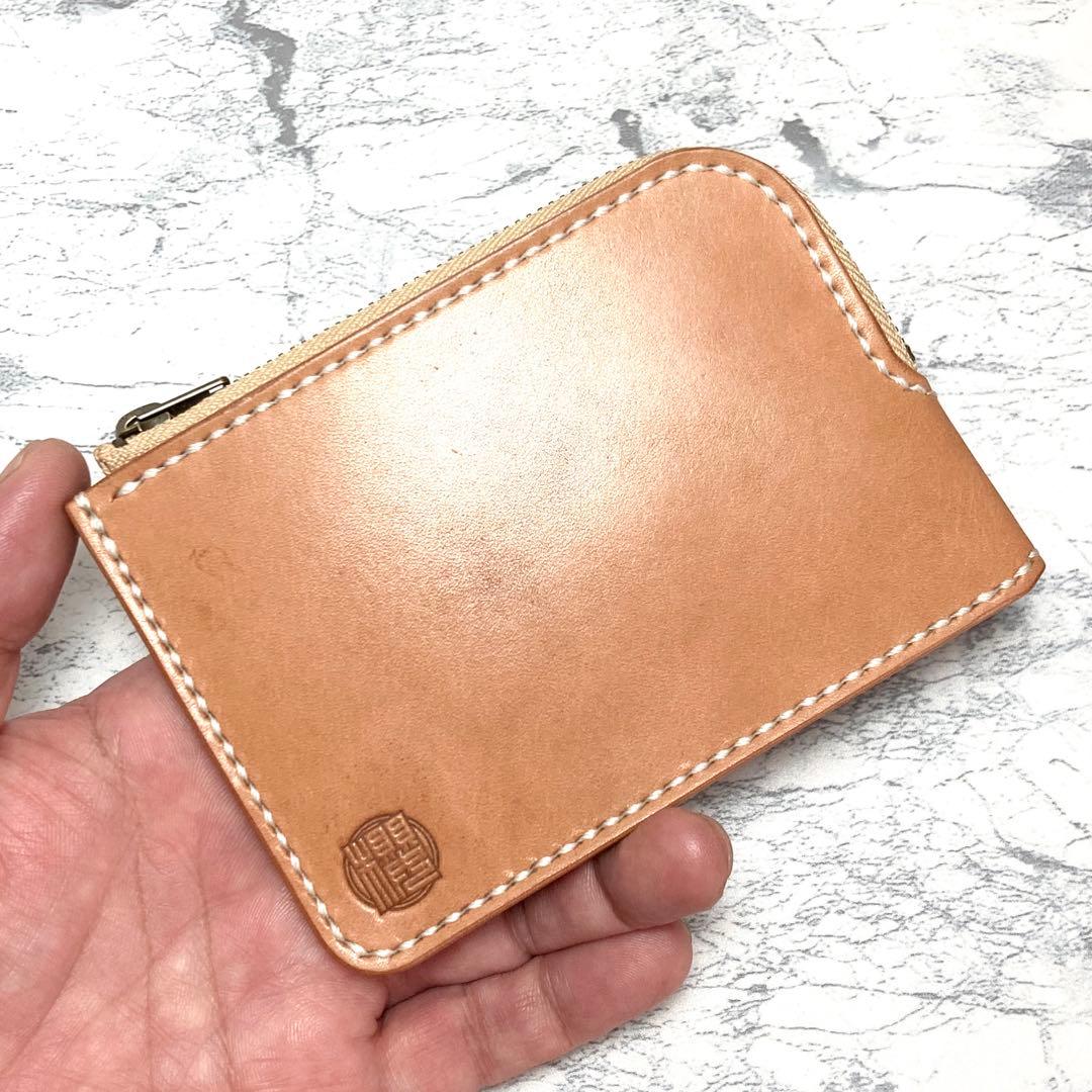 栃木レザー L字ファスナー財布 本革 フラグメントケース メンズ レディース