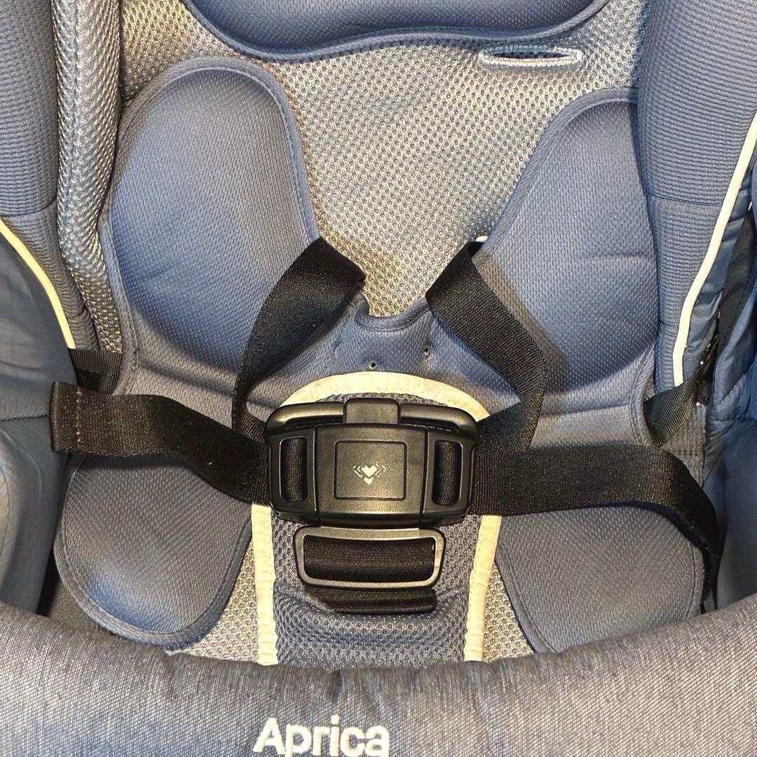 Aprica ラクーナビッテクッション 軽量 ベビーカー A型 レザーハンドル