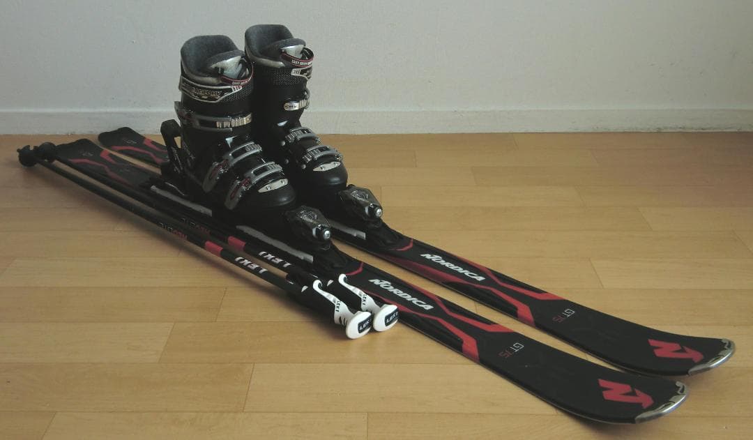 ■■送料無料■ノルディカ■メンズスキーセット■板152靴25.5■メンテ付■■