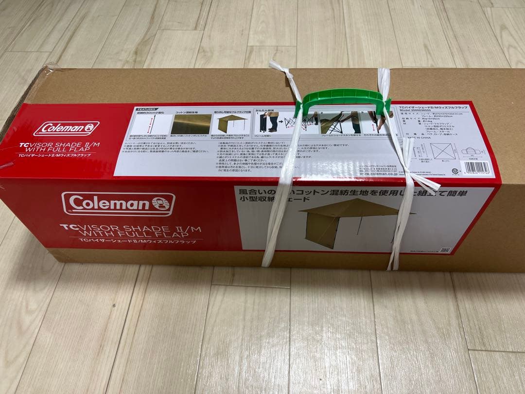 新品未開封 Coleman/コールマン TCバイザーシェードⅡ/Mフルフラップ付