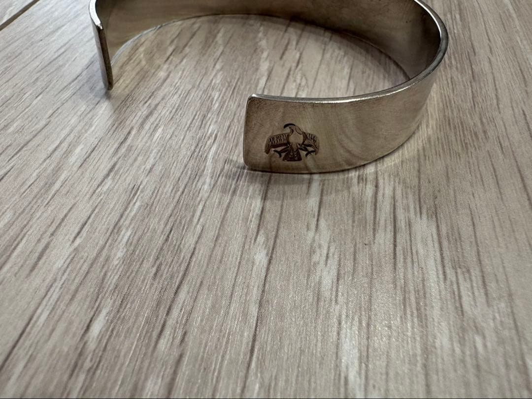 ゴローズ　GORO S バングル　太陽メタル　鷹彫り