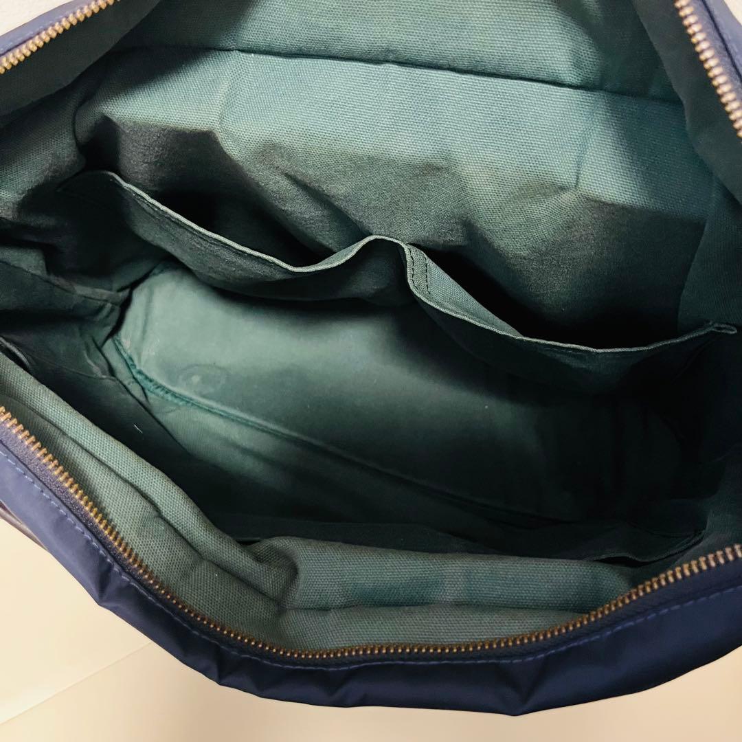 【美品】フェリージ Felisi トートバッグ　20-19 ネイビー