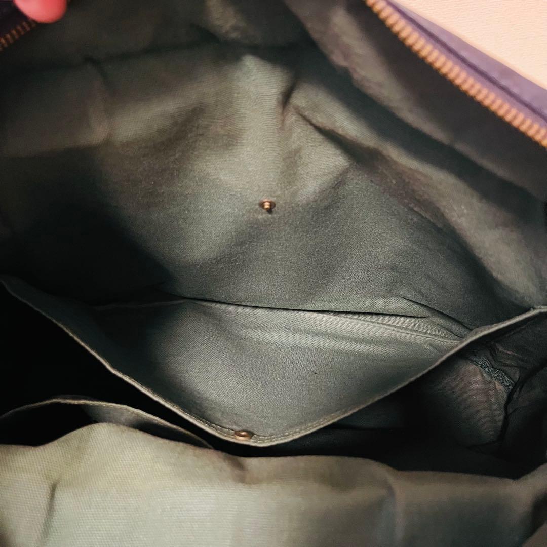 【美品】フェリージ Felisi トートバッグ　20-19 ネイビー