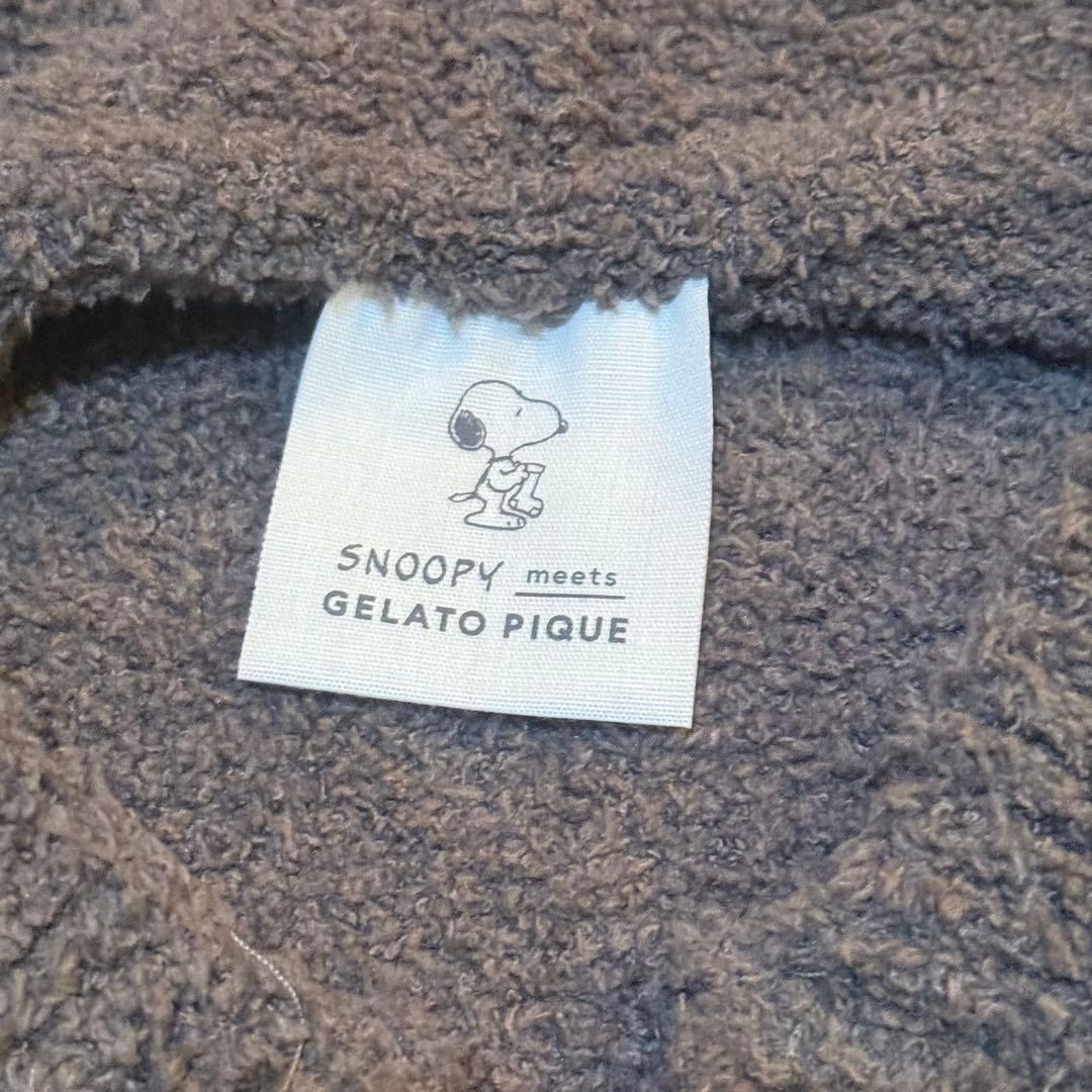 ほーちゃん様　ジェラートピケオム スヌーピー もこもこ上下セット M