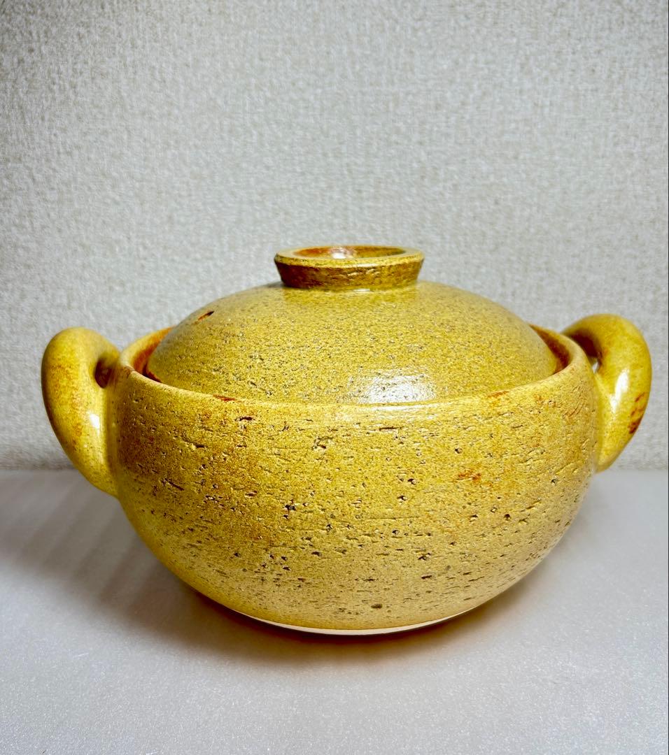 長谷園 伊賀焼　みそ汁鍋 土鍋 レシピ付属 大 長谷園新品　箱付き　入手困難